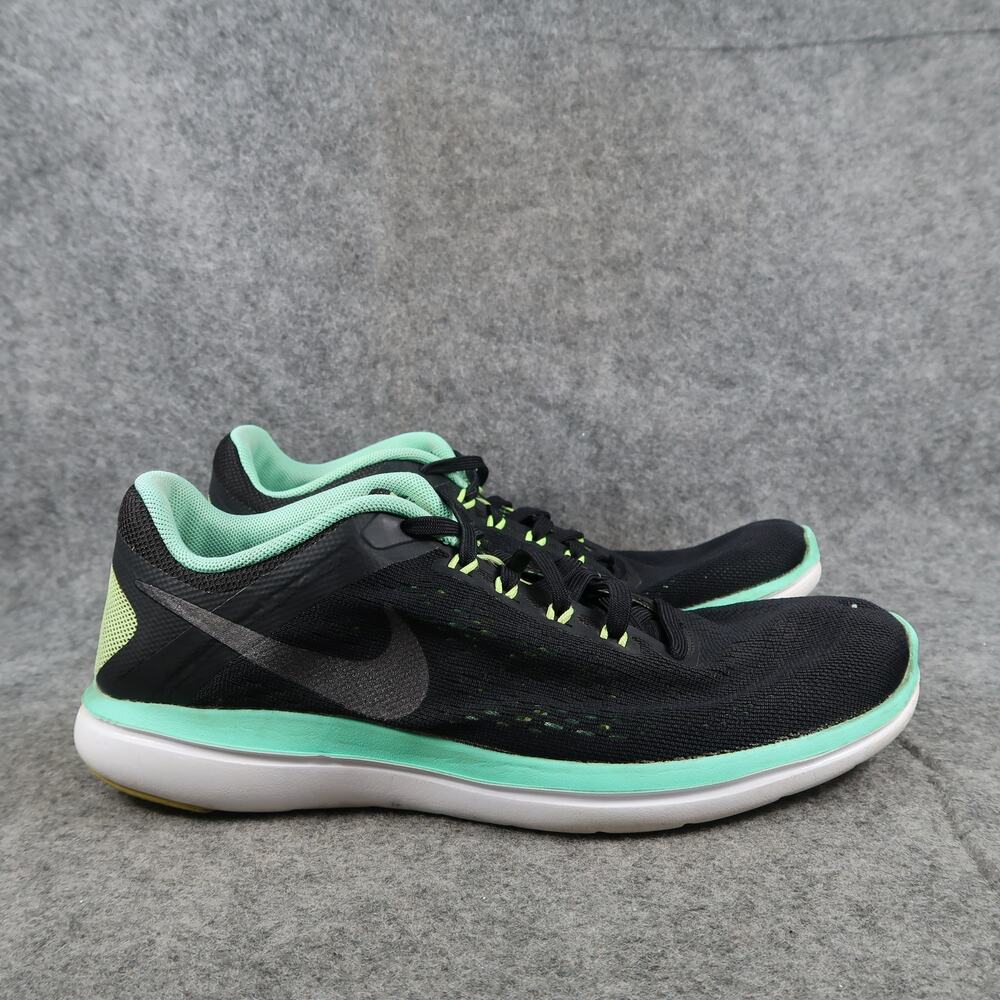 Nike Shoes Womens 8 Athletic Trainer Flex 2016 Run Sneaker Active Fitness Black